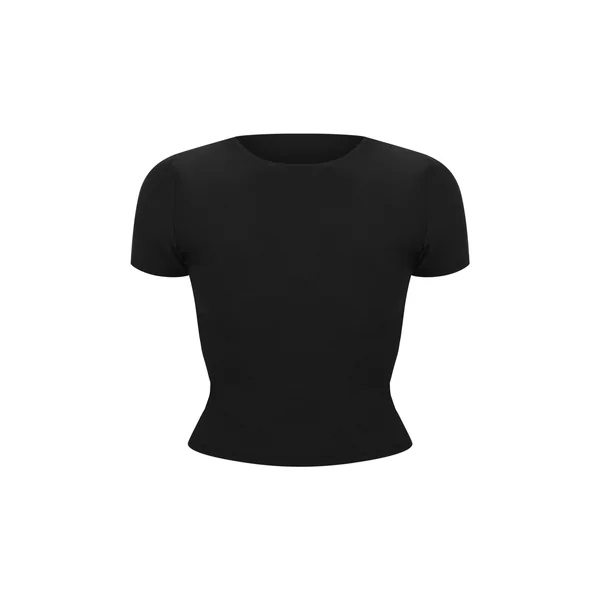 Charbon. T-shirt Long En Polyamide