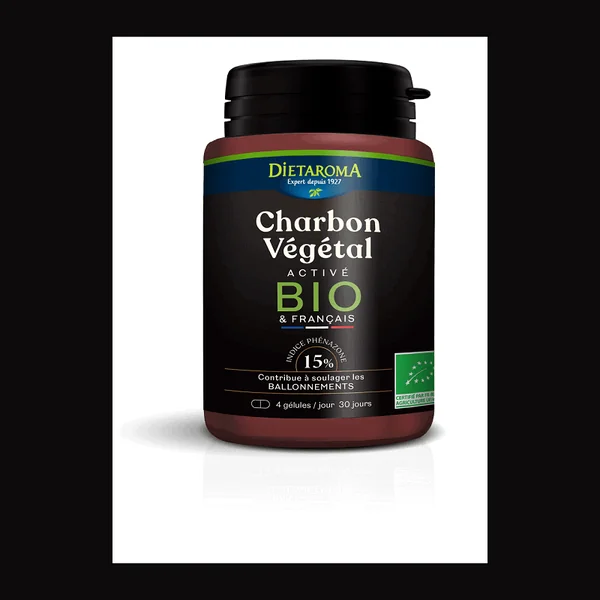 Charbon vegetal active bio 120gels