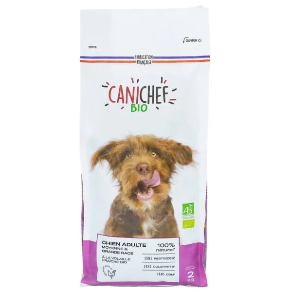 Chien croquette volaille légume 2kg