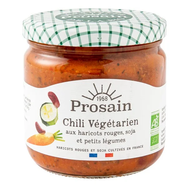 Chili recette végétarienne 355g