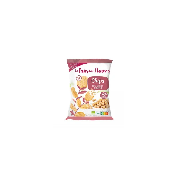 Chips bio aux pois chiches sans gluten - 50g