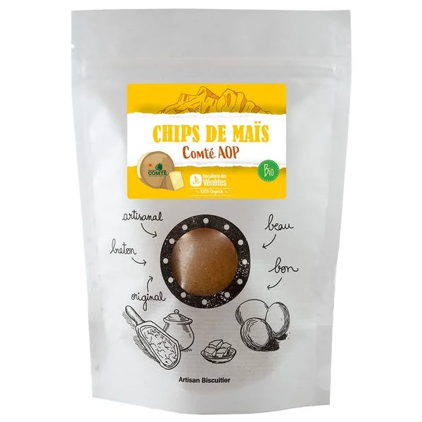 Chips de maïs comté 100g