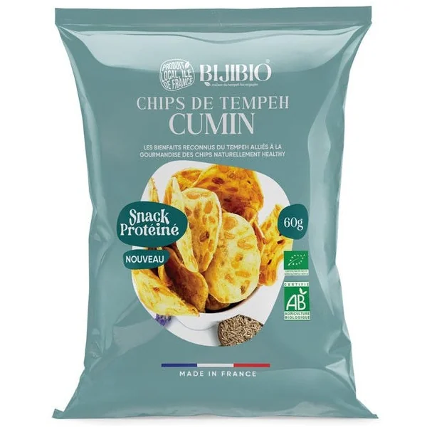Chips de tempeh cumin 60g