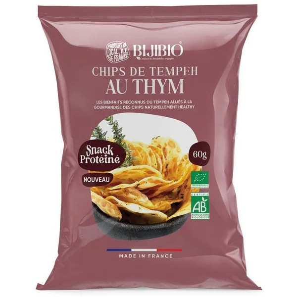 Chips de tempeh thym 60g