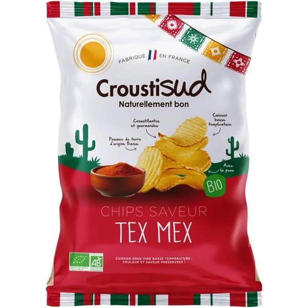 Chips pdt saveur tex mex 100g