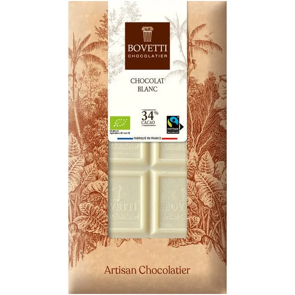 Chocolat blanc 100g