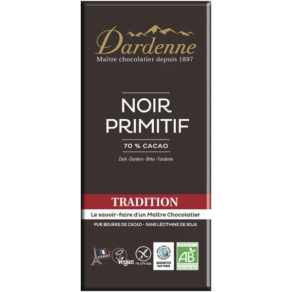 Chocolat noir primitif 90g