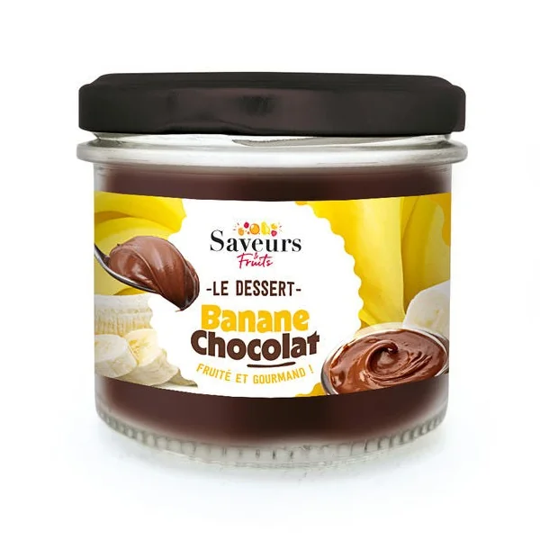 Chocopote dessert banane chocolat 120g