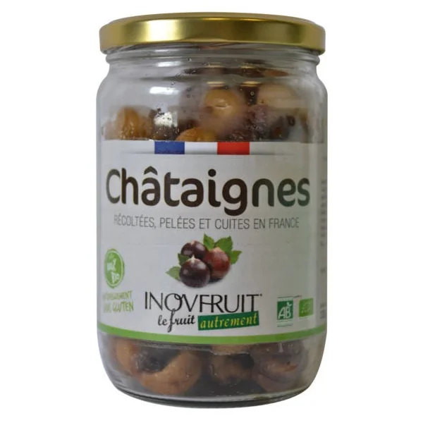 Châtaignes cuites pelées 320g