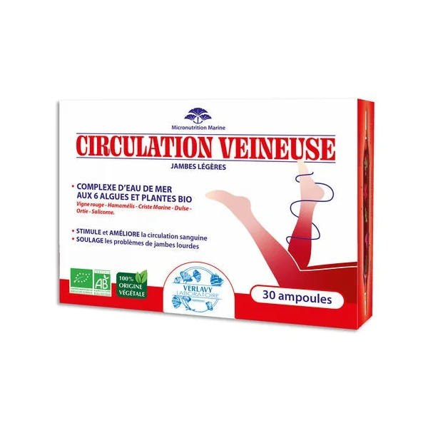 Circulation veineuse ampoule (30) 300ml