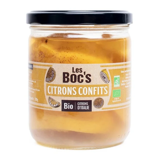 Citron confit bio