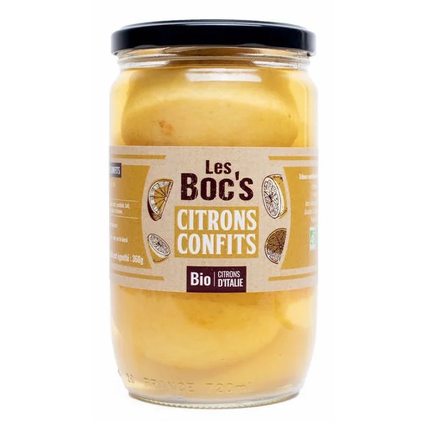 Citron confit bio