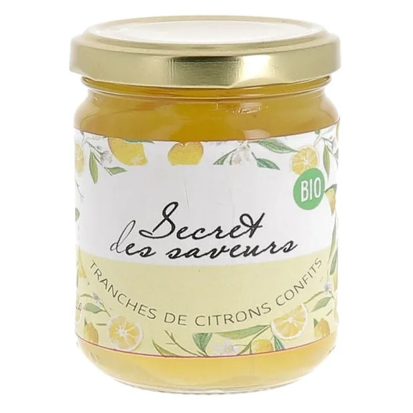 Citron confit tranches 150g