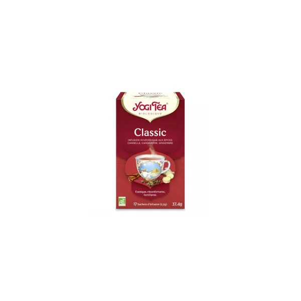 Classic - Infusion ayurvédique aux épices bio - 17 infusettes