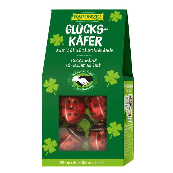 Coccinelle fourré praliné choc lait 100g