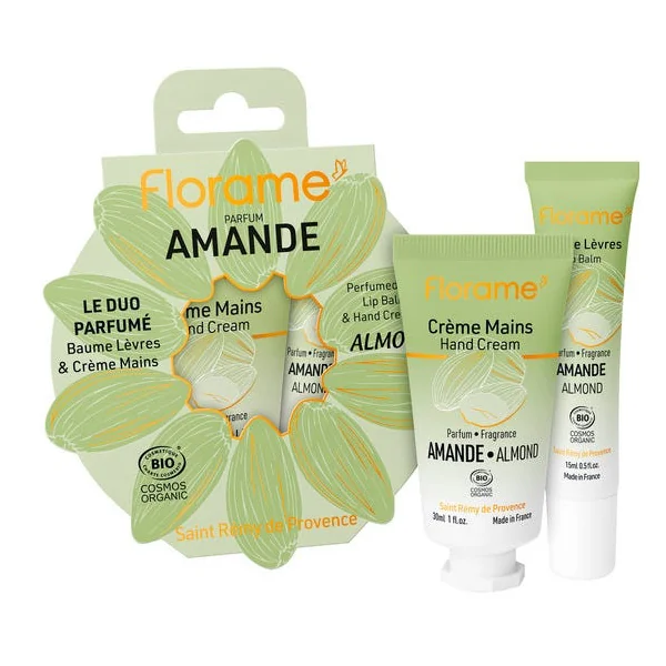 Coffret duo parfumé amande