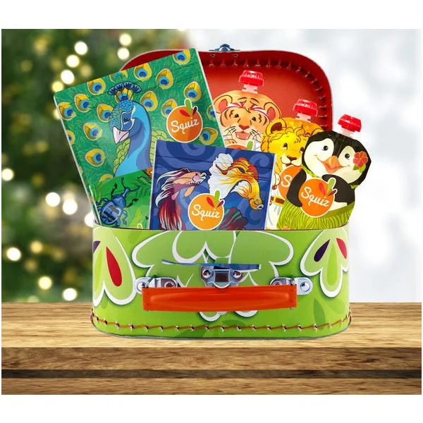 Coffret goûter jungle - Valisette Cadeau Noël