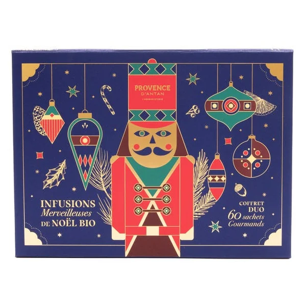 Coffret thé et tisane de Noël 60x1,7g