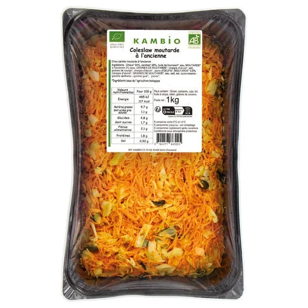 Coleslaw moutarde à l'ancienne