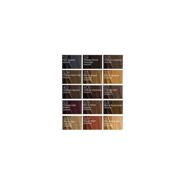 Coloration naturelle Nutricolor Delicato - 6.06 Blond foncé havane - 140ml