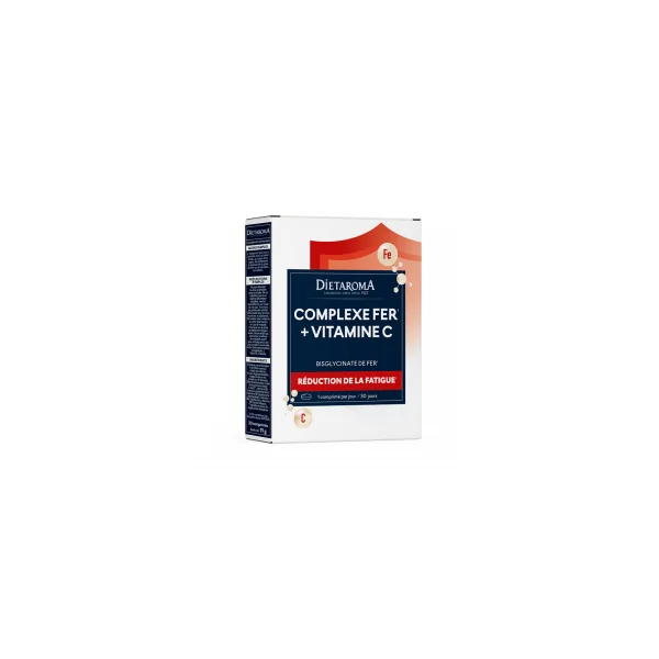 Complexe fer et vitamine C - 30 comprimés