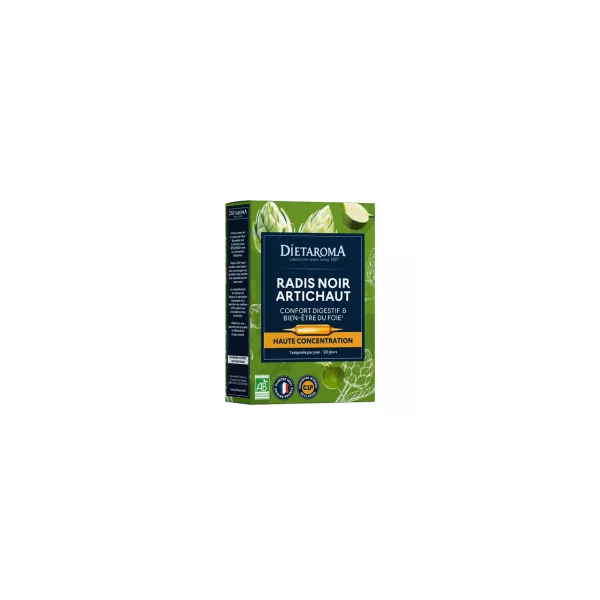 Complément C.I.P Radis noir et artichaut bio - 20 ampoules
