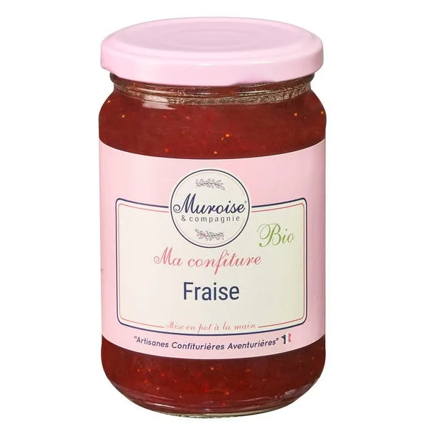 Confiture de Fraise BIO "Muroise et compagnie"