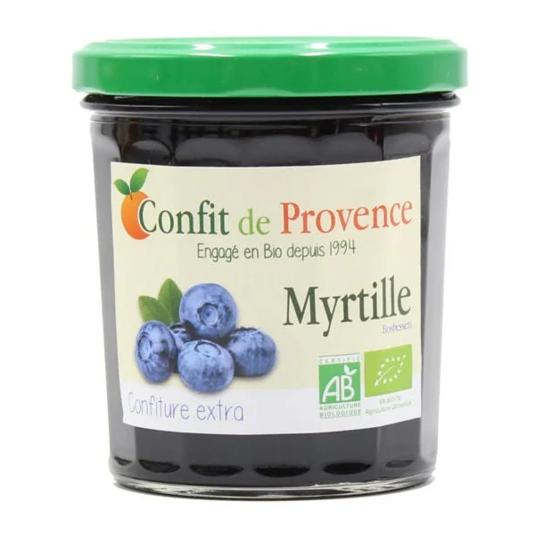 Confiture extra myrtille 370g