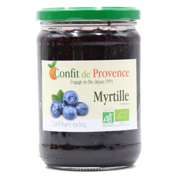Confiture extra myrtille 650g