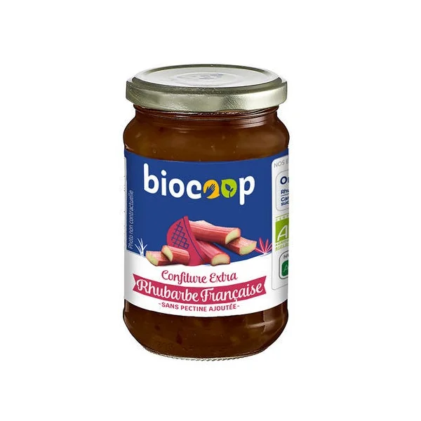 Confiture extra rhubarbe 320g