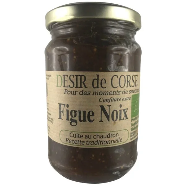 Confiture figue noix 360g