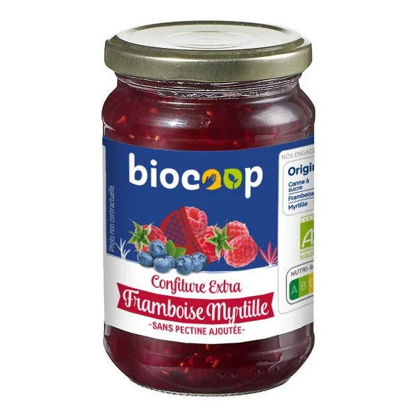 Confiture fruits rouges extra 320g