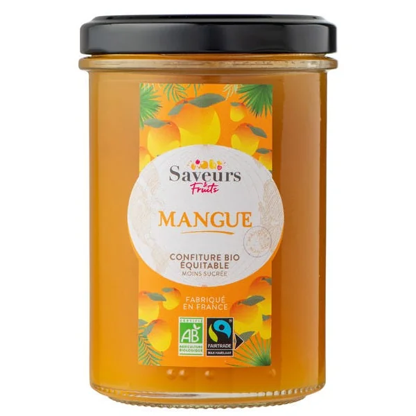 Confiture mangue allégée 230g