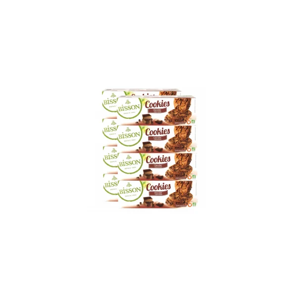 Cookies au chocolat bio - Lot de 8x200g