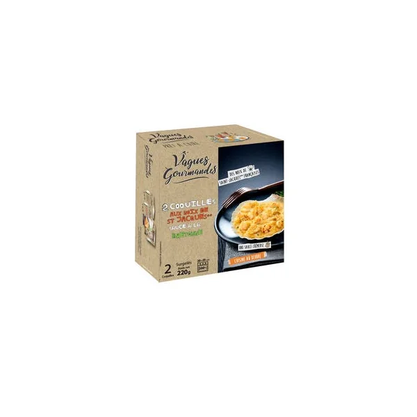 Coquille Saint Jacq sce bretonne (2)220g