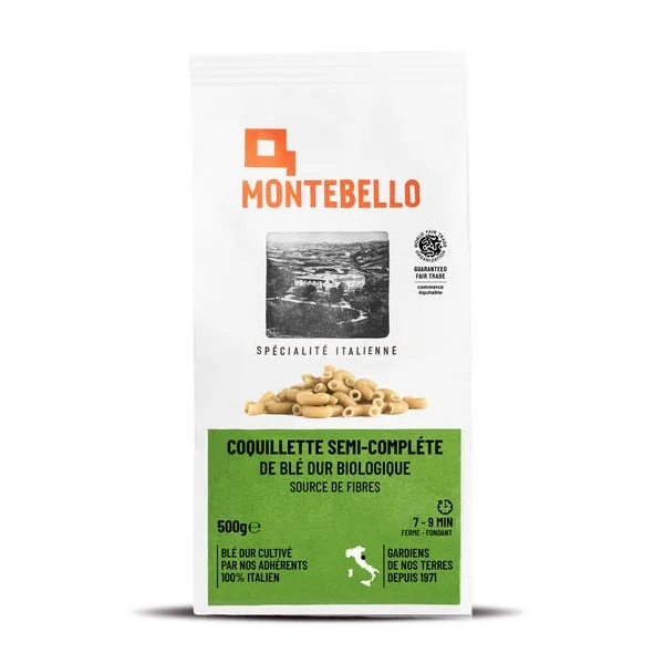 Coquillettes demi complètes 500g
