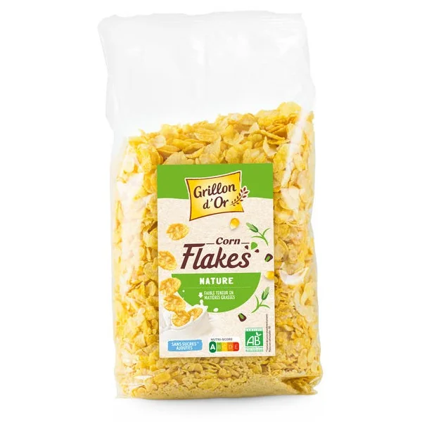Corn flakes sans sucres ajoutes 500g