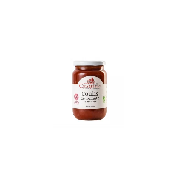 Coulis de tomates bio à l'ancienne - 340g