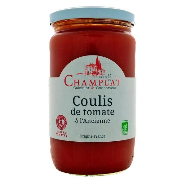 Coulis de tomates à l'ancienne 650g