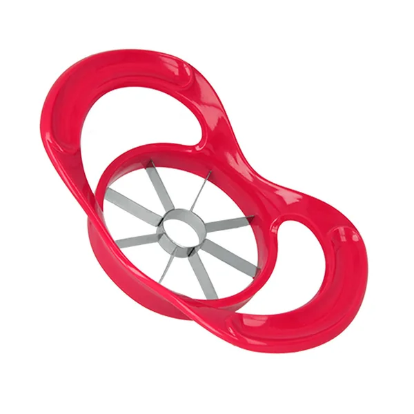 Coupe pommes 8 quartiers rouge inox