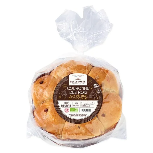 Couronne des rois pépites chocolat au lait 350g