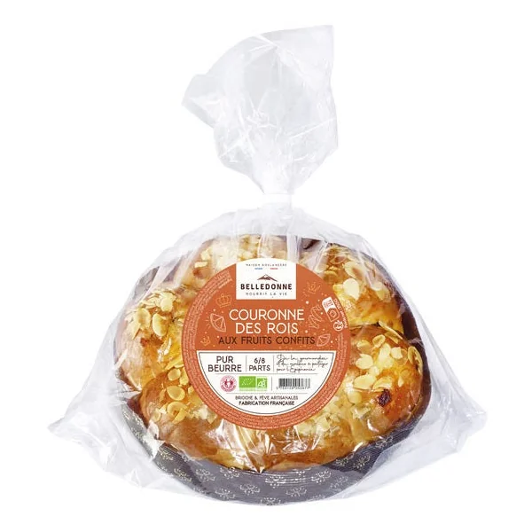 Couronne rois fruits confits 350g