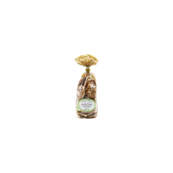 Croquants aux amandes et miel bio - 125g