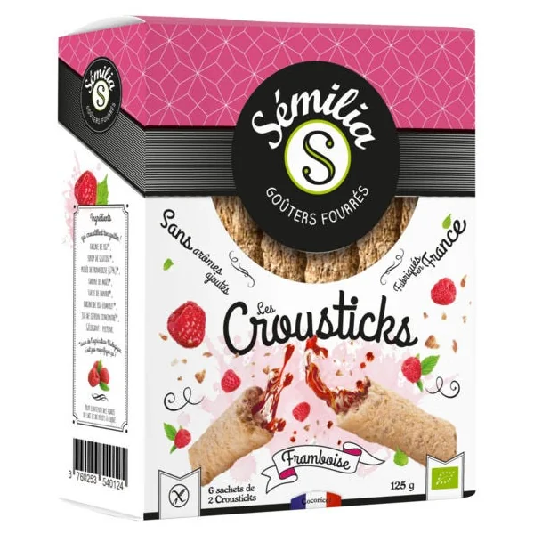 Crousticks framboise (12) 125g