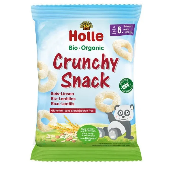 Crunchy snack riz lentilles 25g