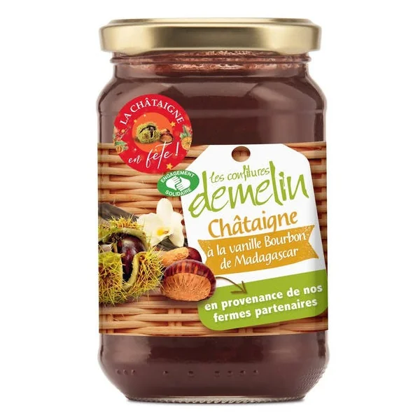 Crème de châtaigne vanillée 320g