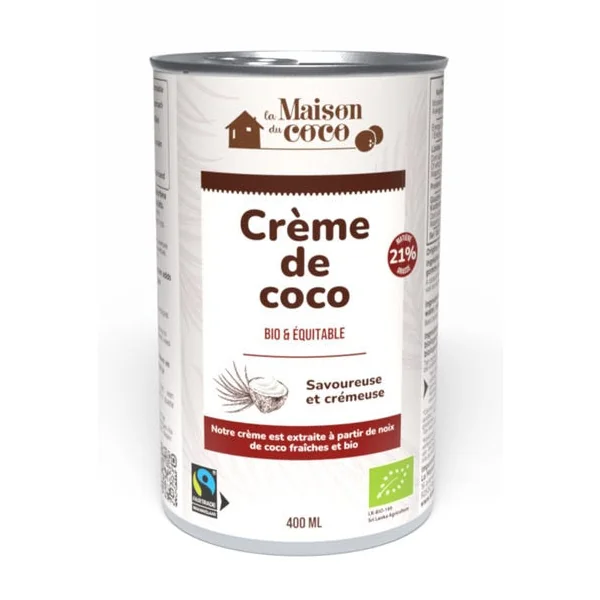 Crème de coco à cuisiner 40cl