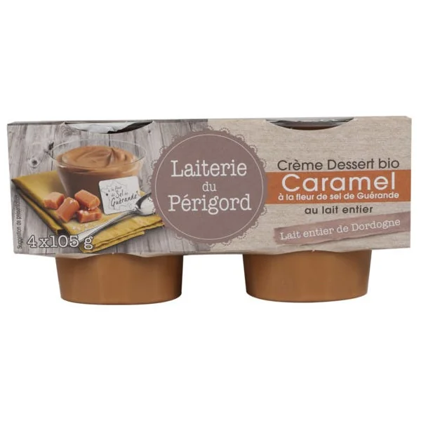 Crème dessert au caramel 4x105g
