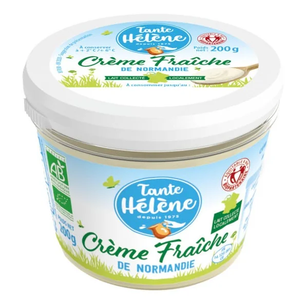 Crème fraîche épaisse 38% 200g