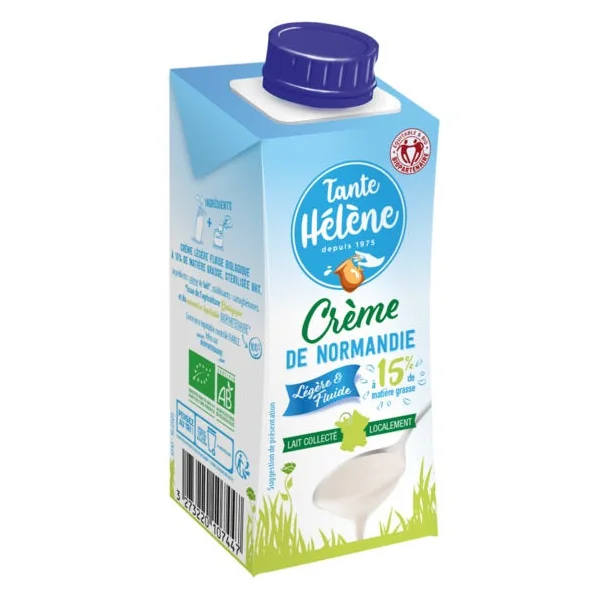 Crème légère fluide Normandie 15%mg 20cl